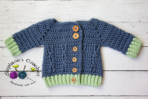 Little Mister Cable Cardigan photo 3