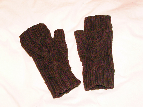 "Vroni" Fingerlose Handschuhe photo 2