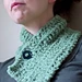 Green Monster Scarf pattern 