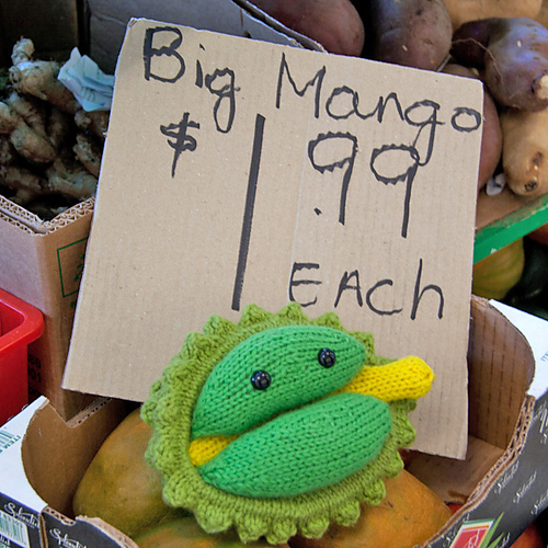 Stinky the Durian Amigurumi photo 2