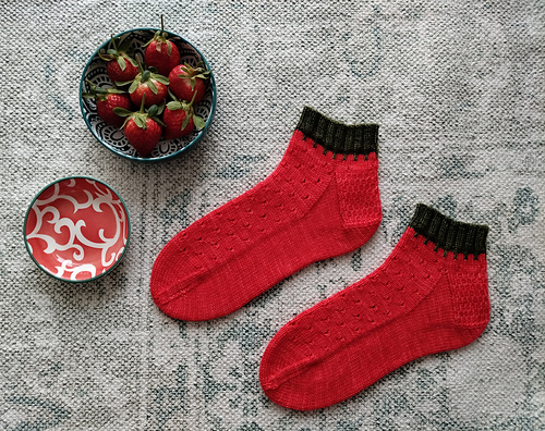 Strawberry socks