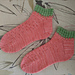 Garden adventure socks pattern 