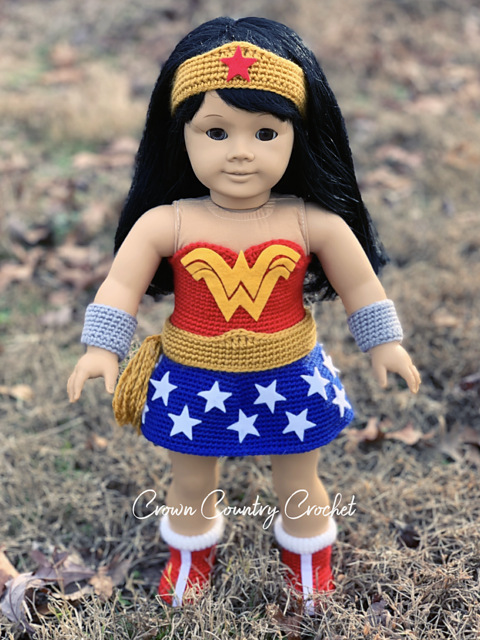 wonder woman doll clothes