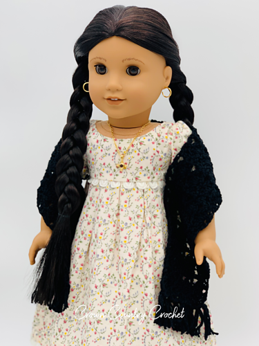 Fiesta Shawl for 18" Dolls photo 4