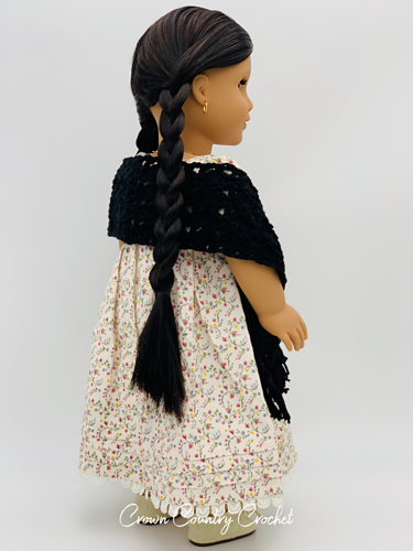 Fiesta Shawl for 18" Dolls photo 5