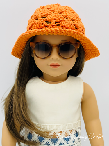 Bucket Hat for 18" Dolls photo 5