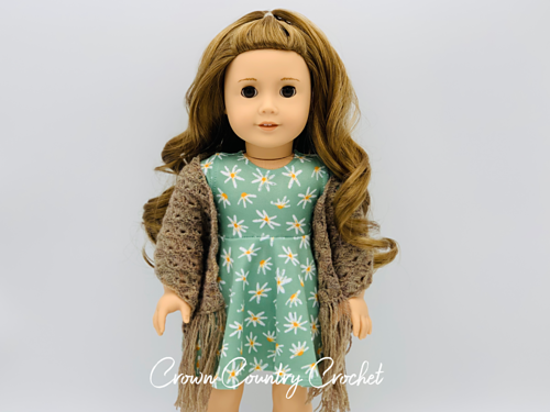 Lacy Shawl for 18" Dolls photo 1