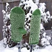 Partridge Eye Mittens pattern 