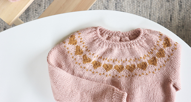 Big Hearts pattern by Maria Montzka