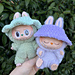 3-in-1 Cute Monster Labubu-Style Hats pattern 