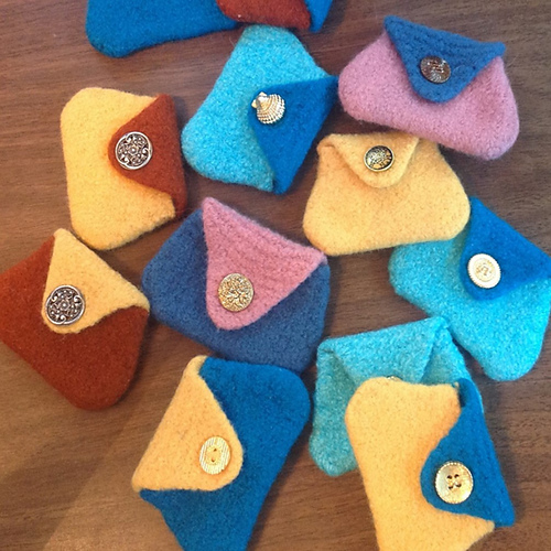 Felted Coin Purses