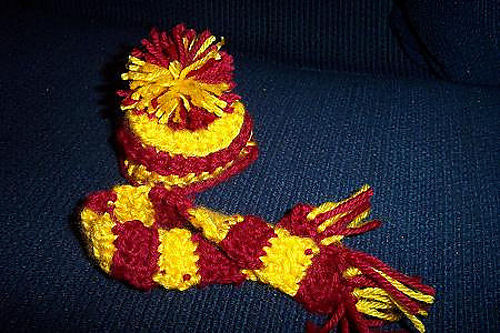 House Hat & Scarf for Stuffed Animal photo 2