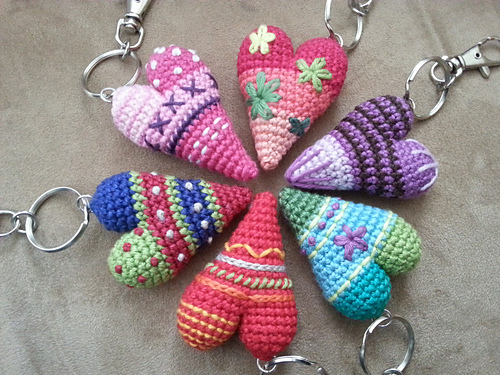 Herz gehäkelt / crochet heart photo 1