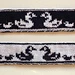 Swan family bookmark pattern 