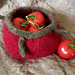 Felted Heirloom Tomato Bowl pattern 