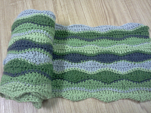 Gentle Waves Afghan photo 2