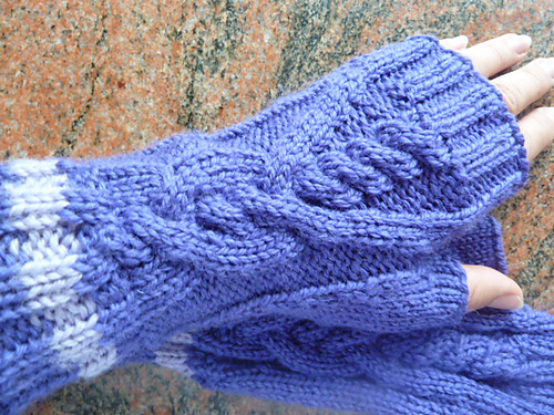 "Vroni" Fingerlose Handschuhe photo 1