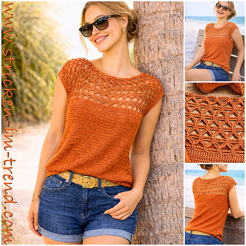 Häkeltop MonteNegro #3