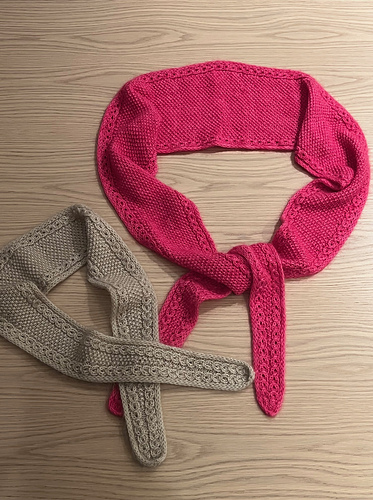 Perlebris skjerf - Christine Fjellheim