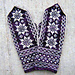 Lotus Mittens pattern 