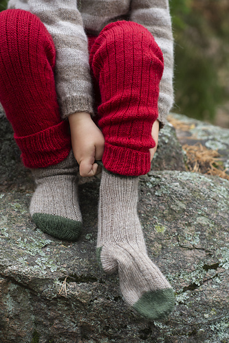 Tynne Strikkesokker - Tina Hauglund