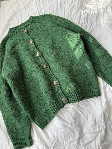 laubeblanc Basket Knit Cardigan ／Cut sew Basket Knit