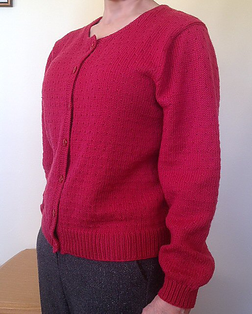 Ravelry: Strawberry Cardigan pattern by Sue Crain