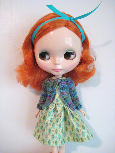 Basic Top Down Raglan Sweater for Blythe photo 10