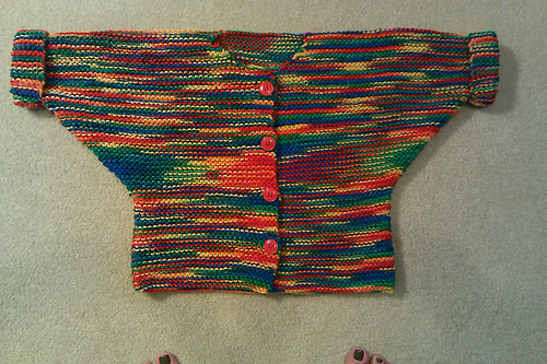 One-Stitch Baby Sweater Set (knit) photo 3