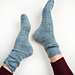 Ribbed Trouser Socks pattern