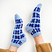 Forget-Me-Not Socks pattern