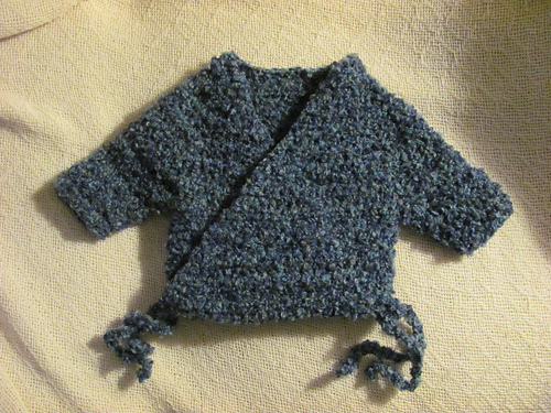 Newborn Wrap Sweater photo 7