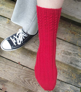 Ravelry: Twisted Ribs Socks pattern by Tempe Croke
