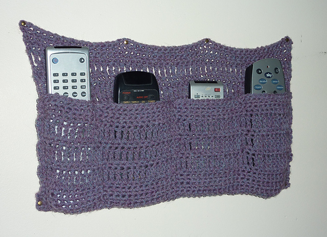 Ravelry: Remote Control Caddy pattern by Tink Jones