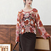 Sunflower Motif Top pattern 