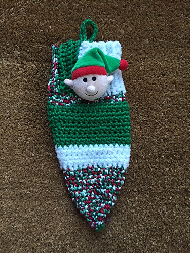 DMC Top This Elf Stocking