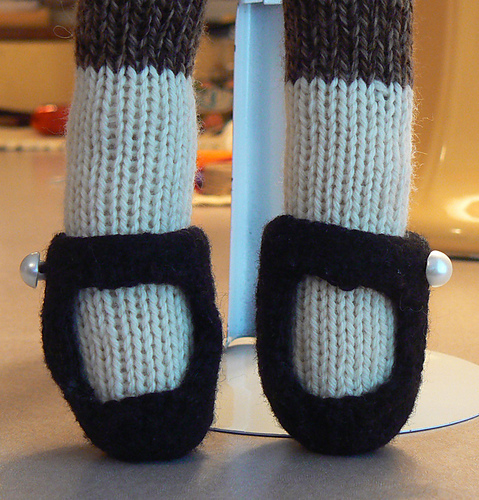 Sock Monkey Mary Janes photo 1