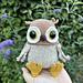 Button the Saw-Whet Owl pattern 