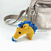Crochet Horse Keychain.
