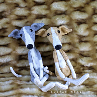 Spanish Galgo Amigurumi Tutorial PDF.