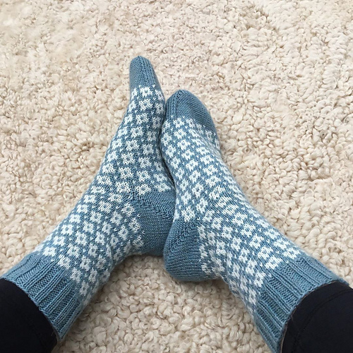 Sø av blomster Sokker - byswe94