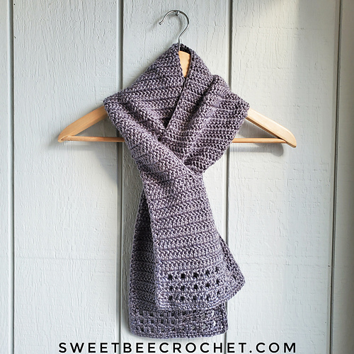 Winter Winds Keyhole Scarf photo 4