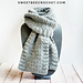 V Stitch Ridge Scarf photo 3