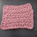 Star Stitch Washcloth pattern