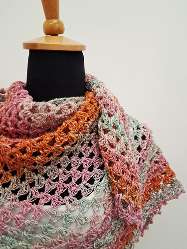 Summer Glow Shawl