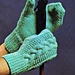 Lady's Cable Mitts pattern 