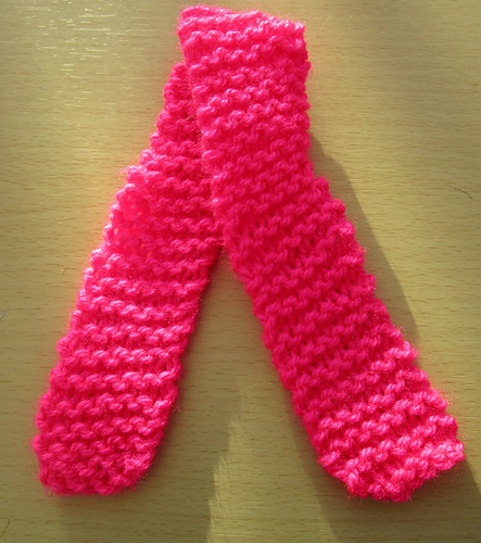 Barbie Lue Skjerf - Taffylassknits