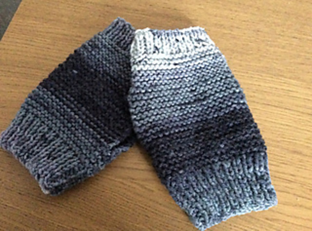 Men’s Simple Fingerless Mitts