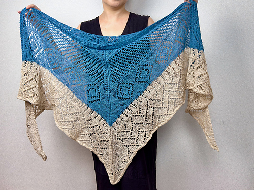 Graphic Elements Shawl