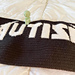 Autism Metallica font tapestry pattern